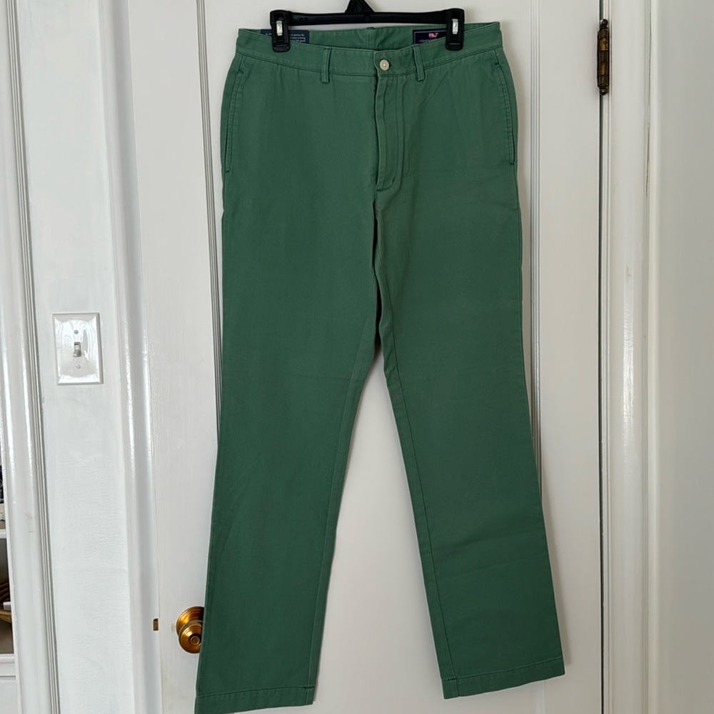 NWT Vineyard Vines Green Slim Fit Club Pant